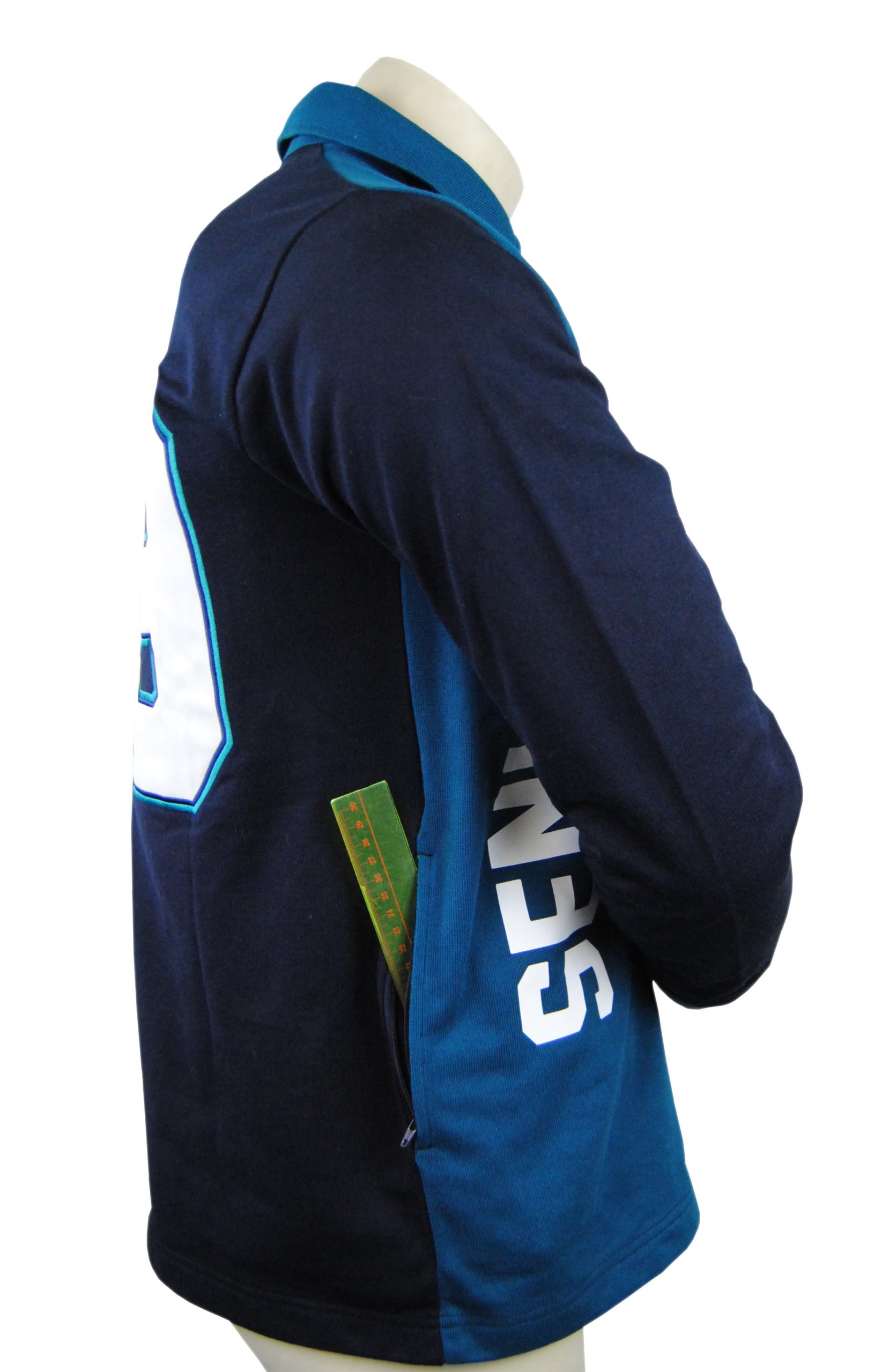 year 12 jersey with zippered pockets